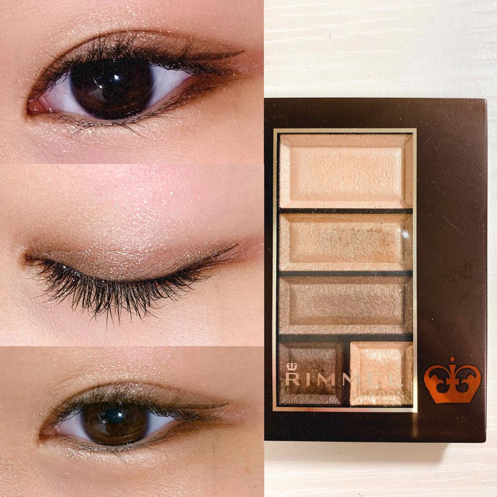 ショコラスウィート アイズ/リンメル ロンドン/アイシャドウパレットを使ったクチコミ(5枚目)