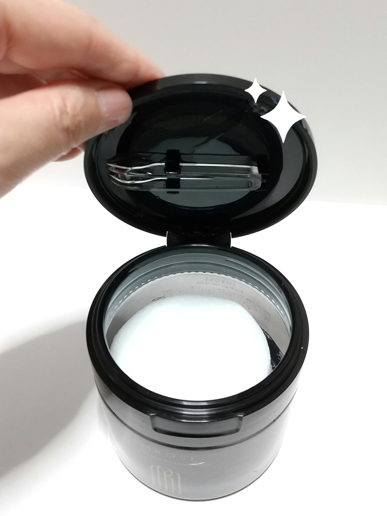 ブルーブライトピーリングパッド/EMROSÉ/トナーパッドを使ったクチコミ（3枚目）