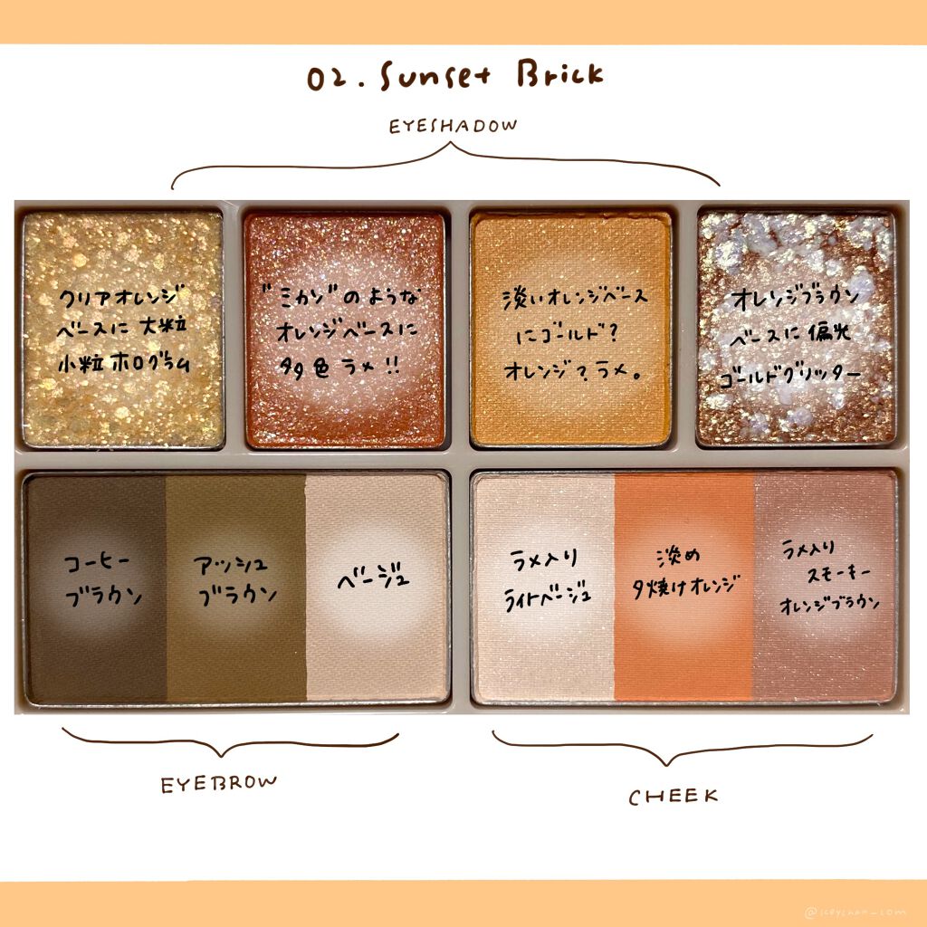 ラグトーマス・キット/RICAFROSH/アイシャドウパレットを使ったクチコミ（3枚目）