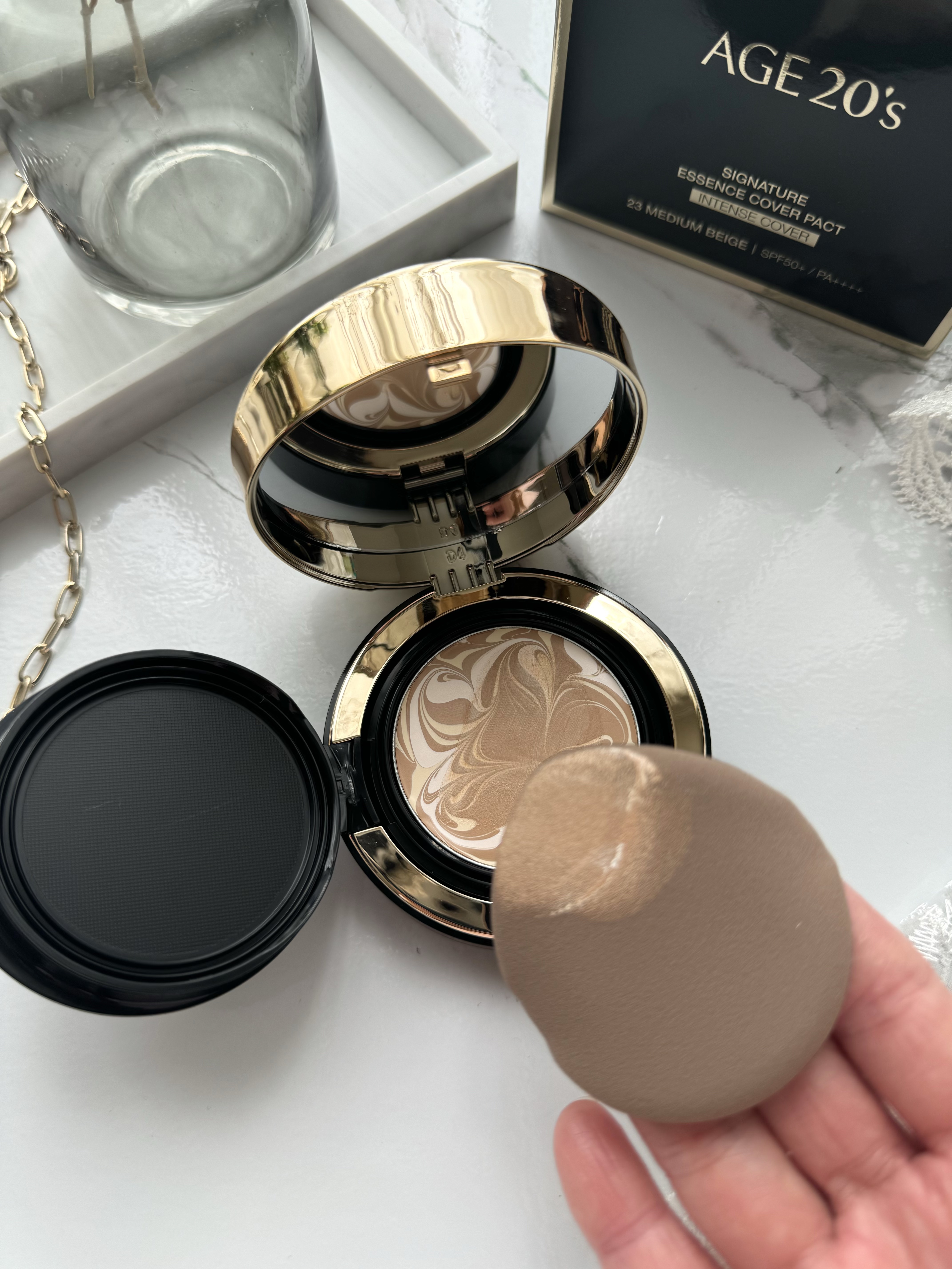 SIGNATURE ESSENCE COVER PACT　/AGE20’s/クリーム・エマルジョンファンデーションを使ったクチコミ（2枚目）