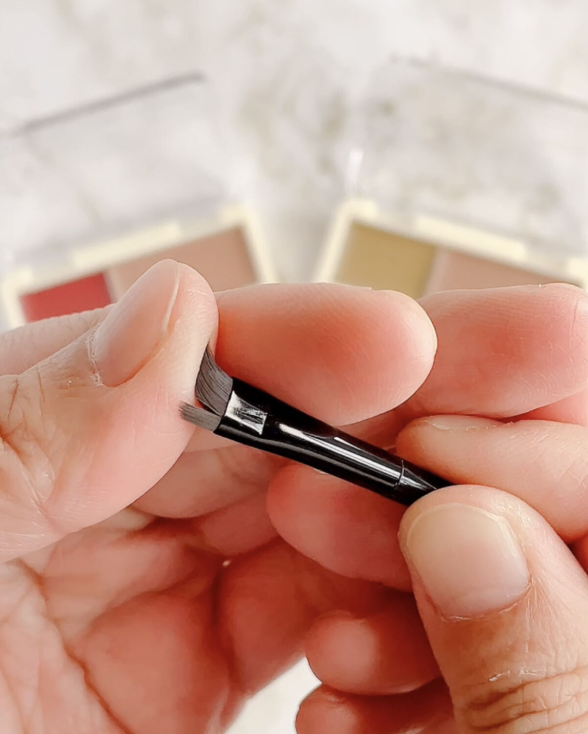 ＆.眉ジェルベース ピンクブラウン/DAISO/その他アイブロウを使ったクチコミ（3枚目）