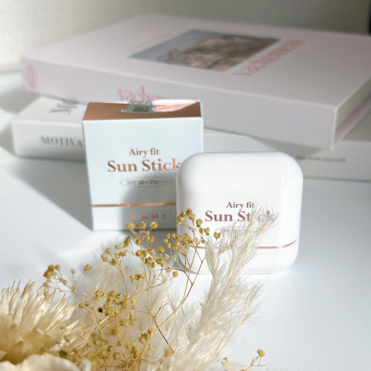 エアリーフィットサンスティック/KAHI/日焼け止めスティックを使ったクチコミ(2枚目)