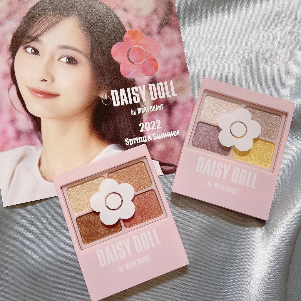 デイジードール アイカラー パレット P-01 オーキッドパープル/DAISY DOLL by MARY QUANT/アイシャドウパレットを使ったクチコミ（3枚目）