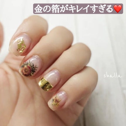 クリムトの世界をまとうネイルシールの会/フェリシモ/ネイルシールを使ったクチコミ(6枚目)