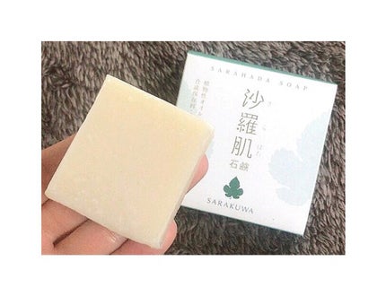 沙羅肌石鹸/丸菱/洗顔石鹸を使ったクチコミ(2枚目)