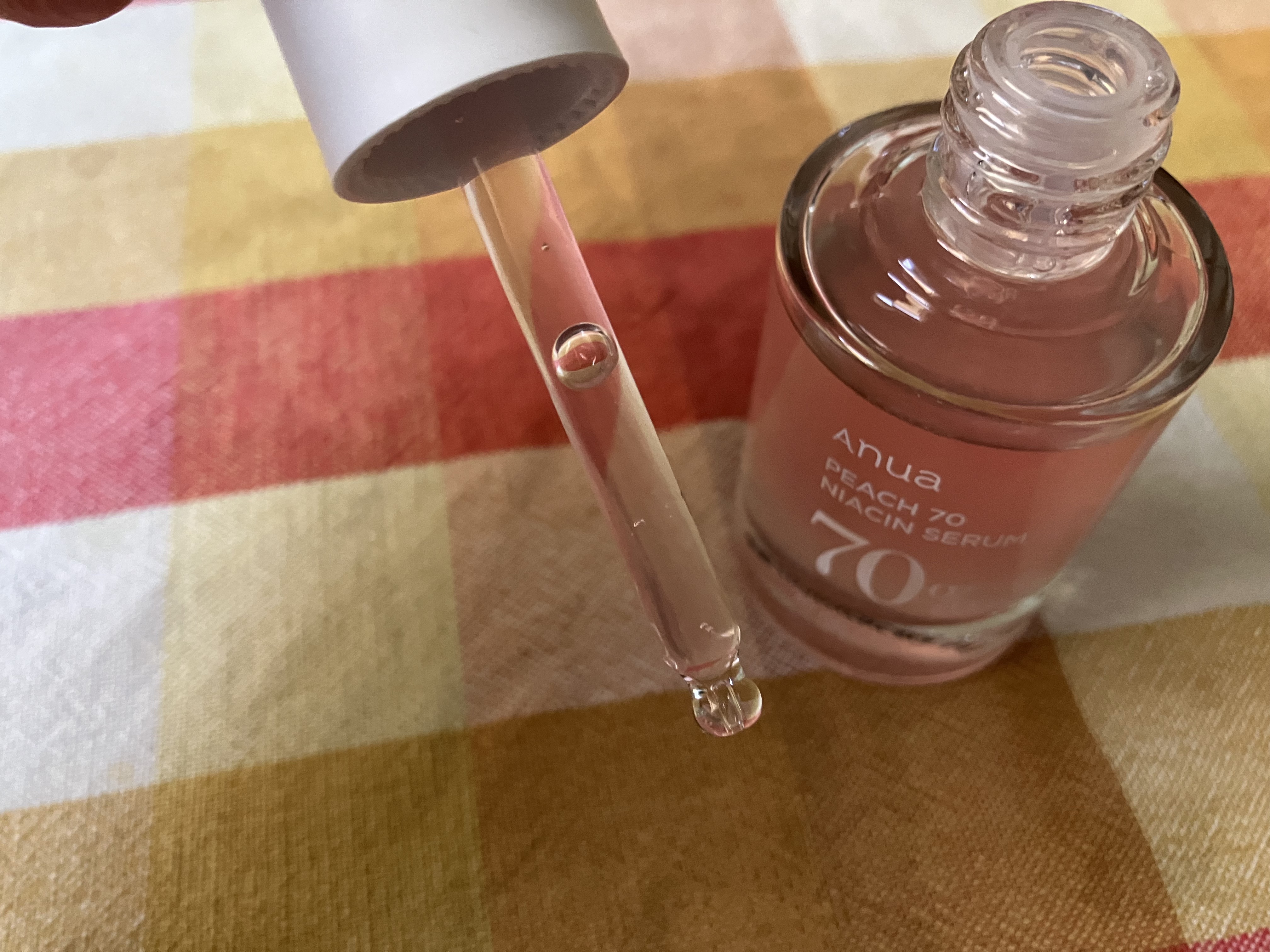 桃70%ナイアシンセラム/Anua/美容液を使ったクチコミ（3枚目）