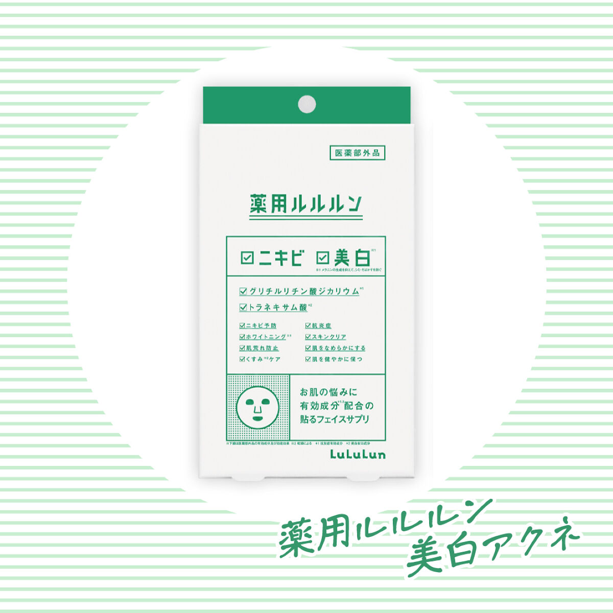 薬用ルルルン 美白アクネ/ルルルン/シートマスク・パックを使ったクチコミ（1枚目）