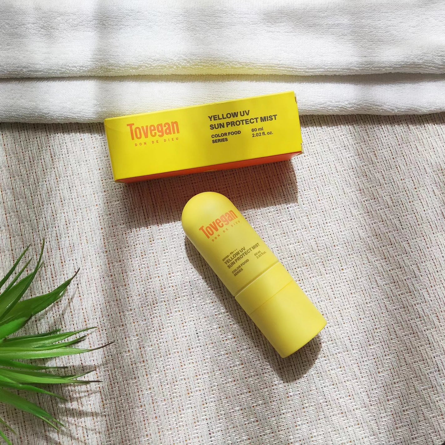 カラーフードシリーズ イエローUVサンプロテクトミスト SPF50+ PA+++/Tovegan/日焼け止めミスト・スプレーを使ったクチコミ(1枚目)