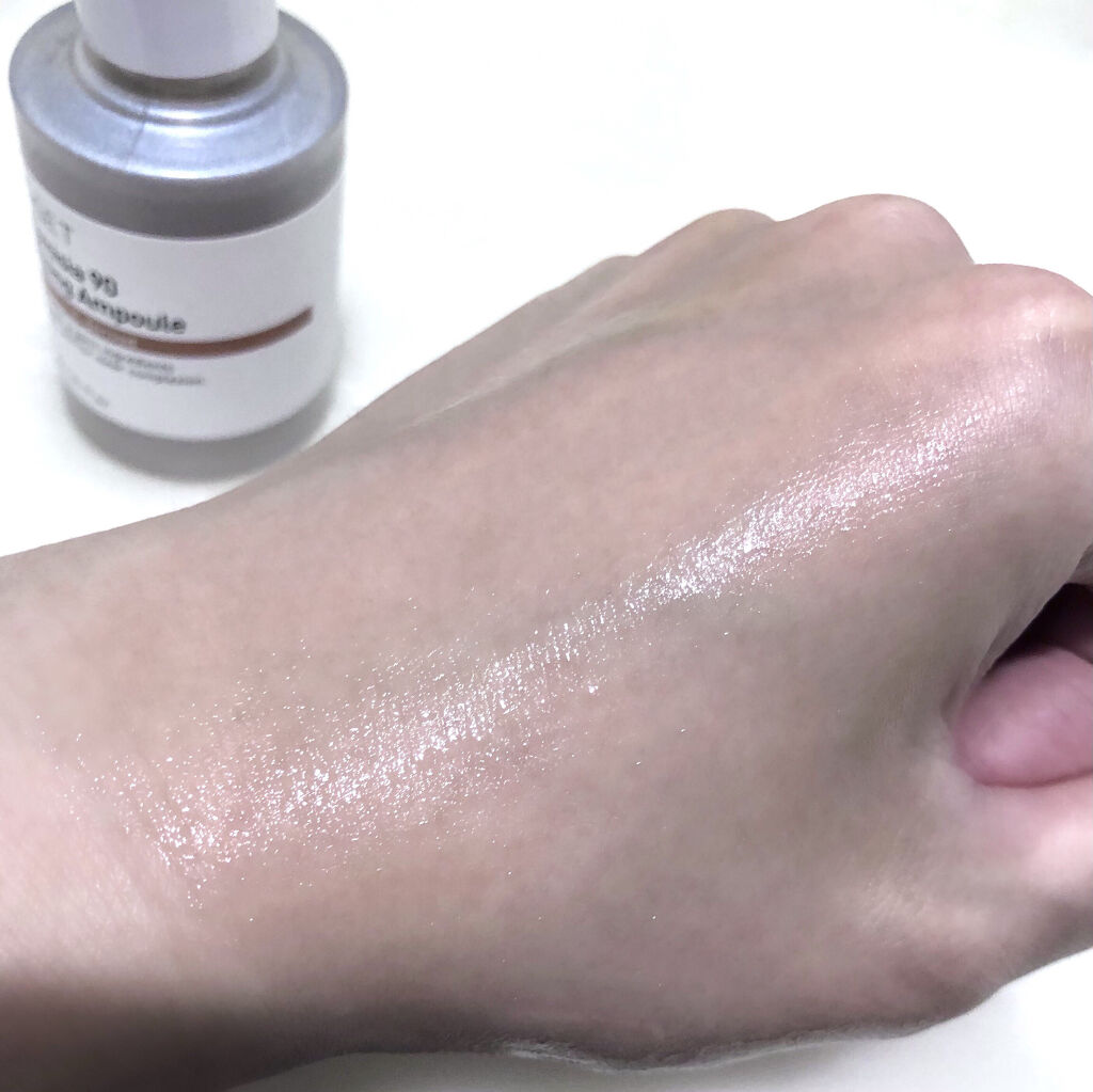 カワラヨモギ90カーミングアンプル/RE:GET/美容液を使ったクチコミ（3枚目）