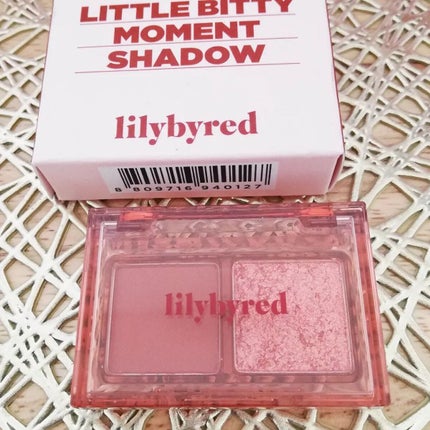 lilybyred Little Bitty Moment Shadowのクチコミ「lilybyred
●リトルビティモーメントシャドウ
01 ロマンチックモーメント:ソフトロ.....」(3枚目)