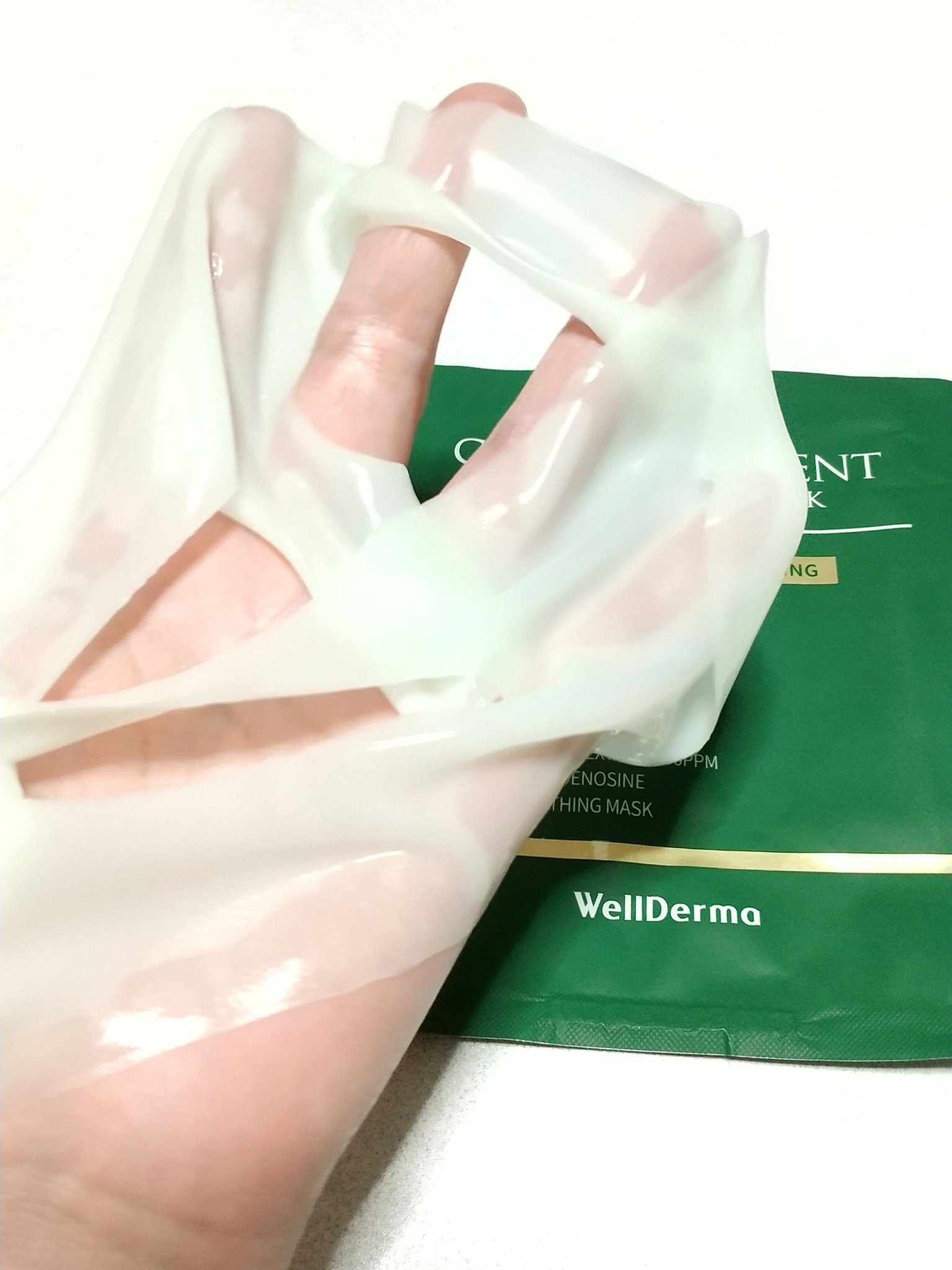 プレミアムシカトリートメントフィッティングマスクパック/WellDerma/シートマスク・パックを使ったクチコミ（2枚目）