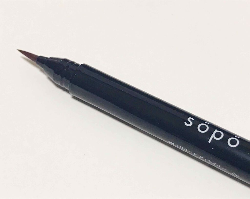 リキッドアイライナー/sopo/リキッドアイライナーを使ったクチコミ(4枚目)