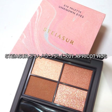 アンノウンアイズ/STEIASUR(ステイアシュール)/アイシャドウパレットを使ったクチコミ(2枚目)