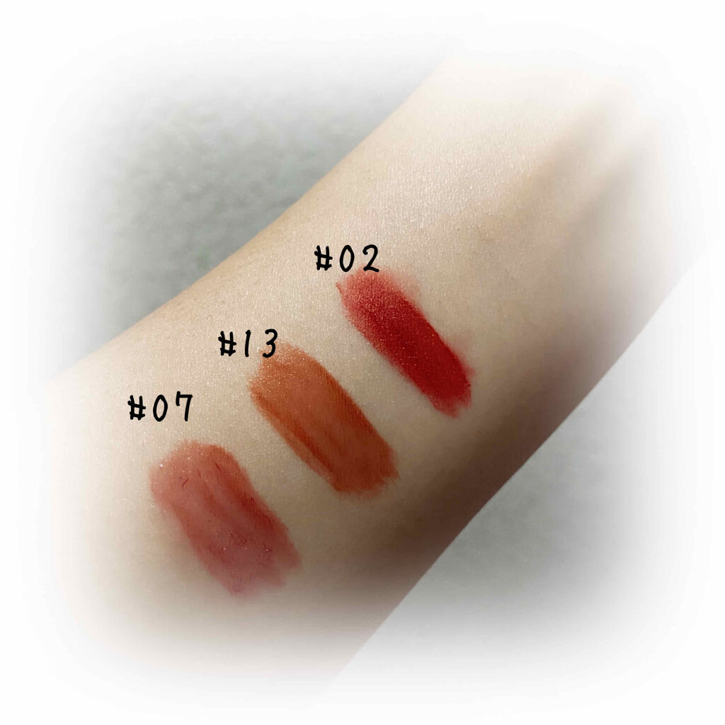 ベストティントエディション ミニリップキット/rom&amp;nd/リップティントを使ったクチコミ（2枚目）