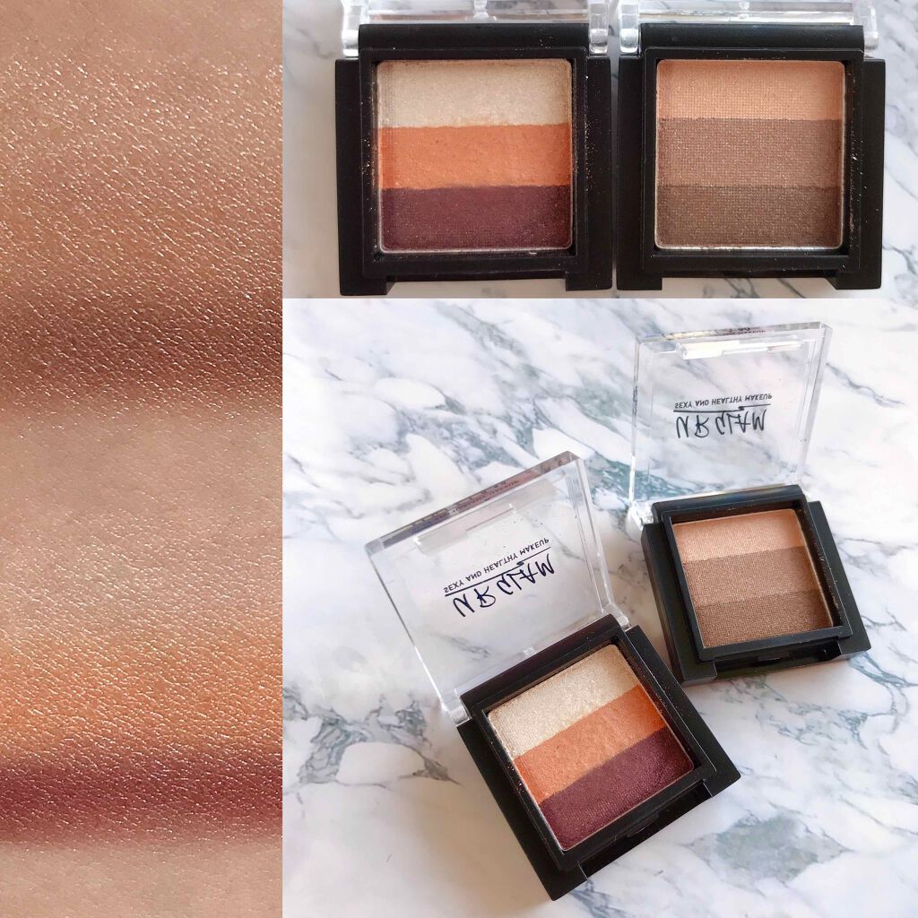 UR GLAM GRADATION EYESHADOW/U R GLAM/アイシャドウパレットを使ったクチコミ(4枚目)