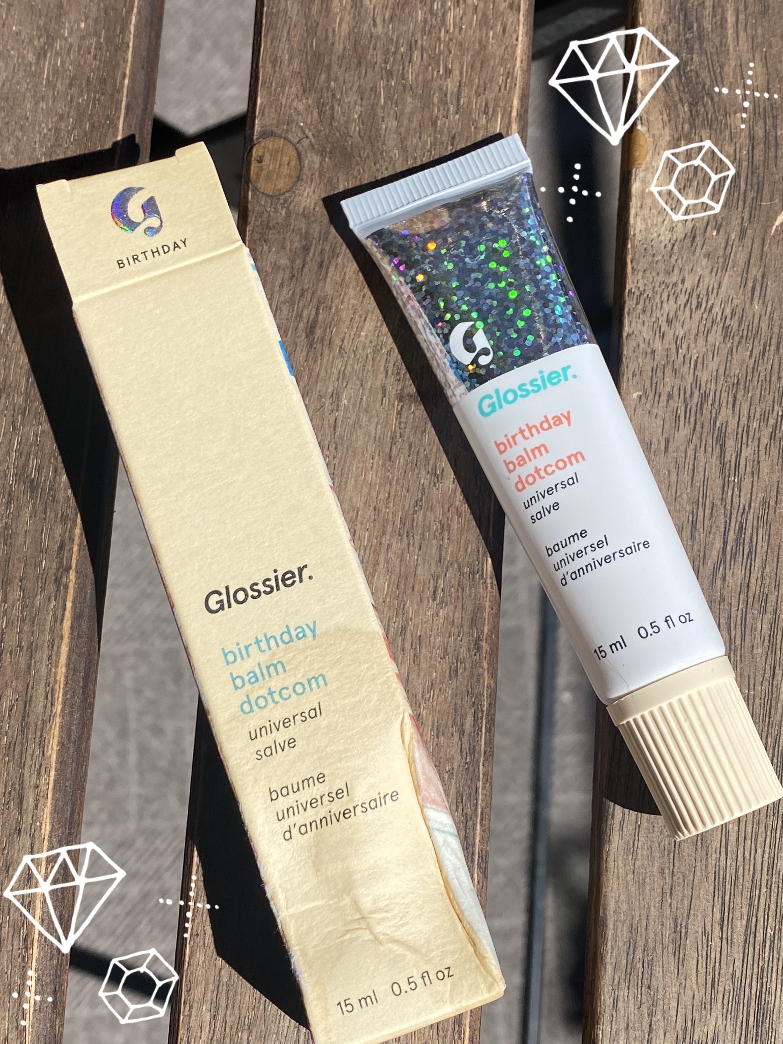 Glossier cherry balm dotcom/Glossier./リップケアを使ったクチコミ（1枚目）