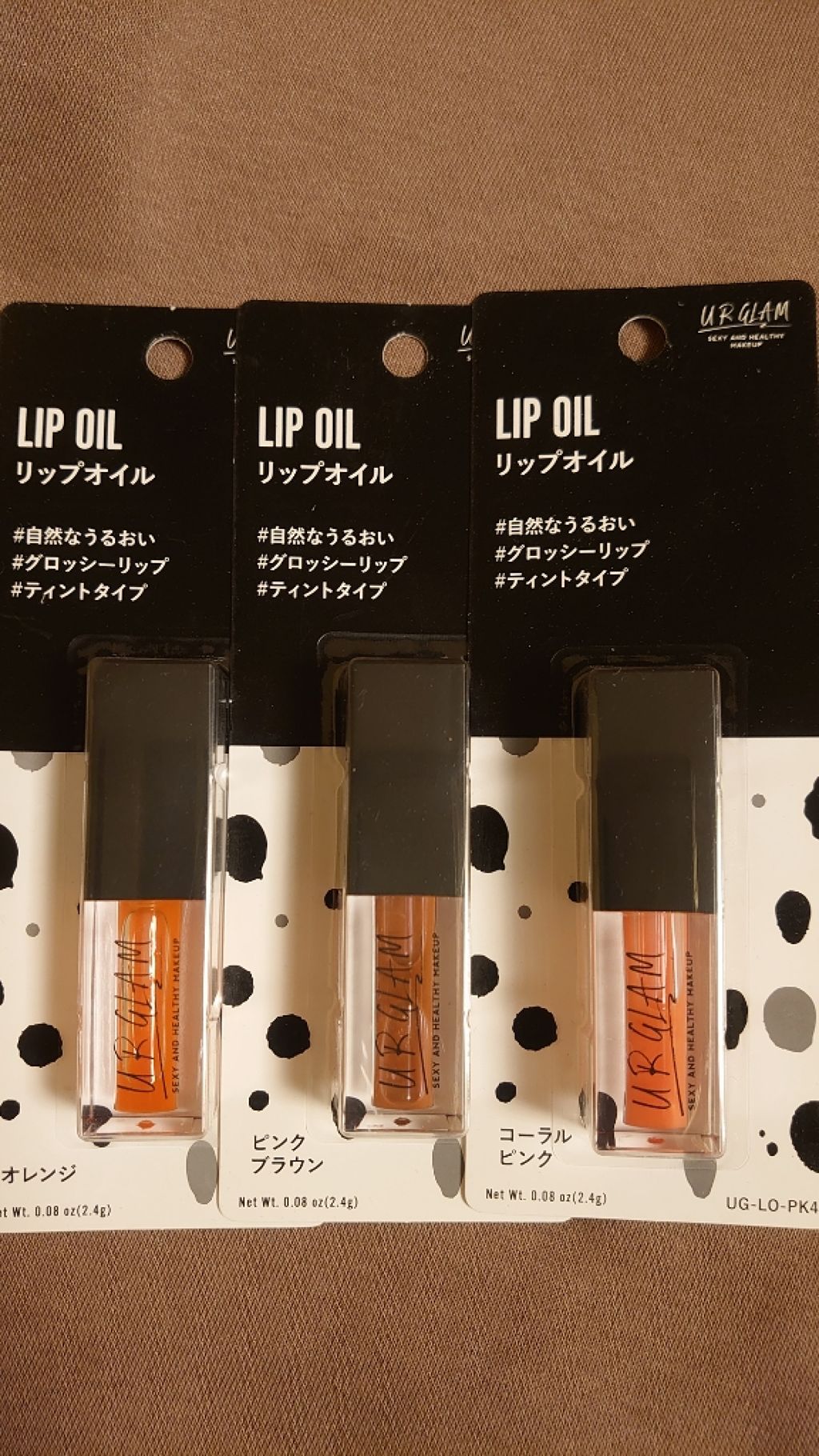 UR GLAM　LIP OIL/U R GLAM/リップグロスを使ったクチコミ（3枚目）