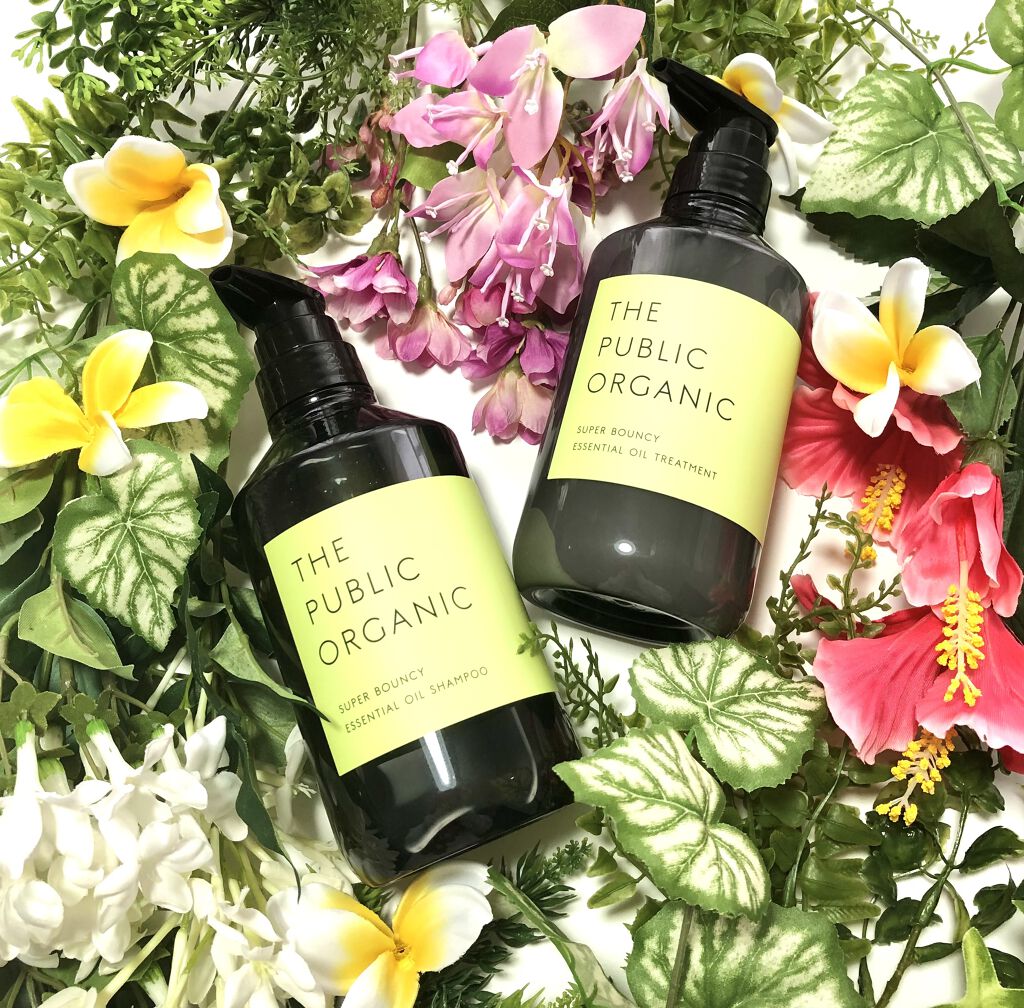 スーパーバウンシー DM シャンプー／DM ヘア トリートメント トリートメント本体 480ml/THE PUBLIC ORGANIC/市販シャンプーを使ったクチコミ（1枚目）
