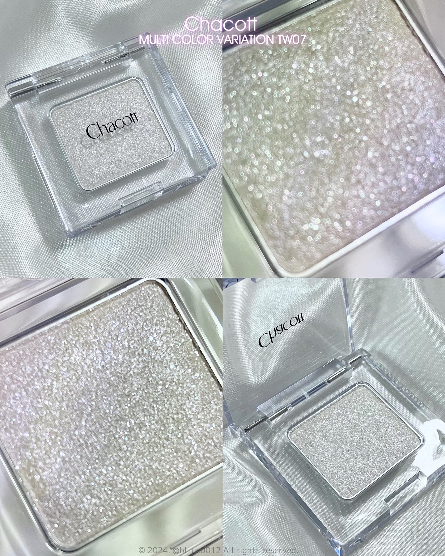 マルチカラーバリエーション トゥインクル TW07/チャコット・コスメティクス/単色アイシャドウを使ったクチコミ（2枚目）