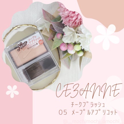 チークブラッシュ/CEZANNE/パウダーチークを使ったクチコミ(1枚目)