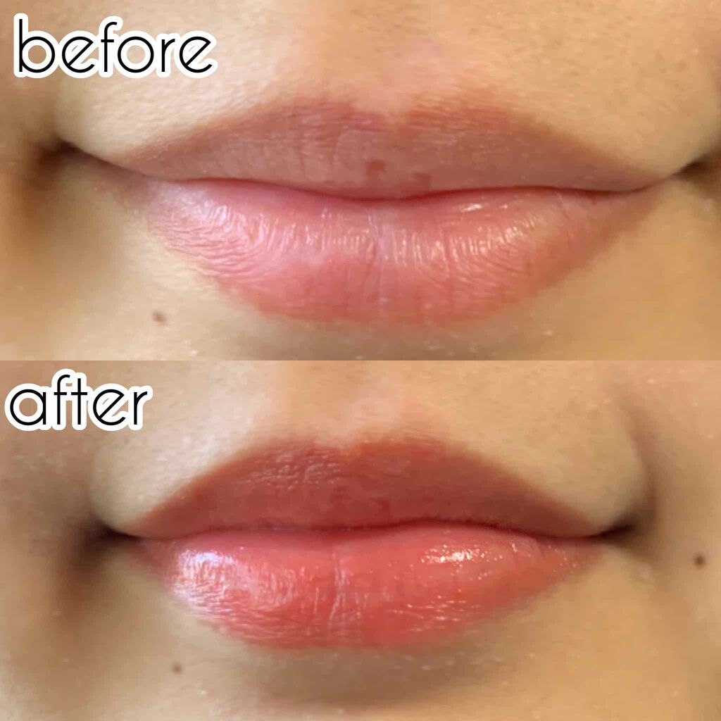 ラスティンググロスリップ/CEZANNE/口紅を使ったクチコミ（3枚目）