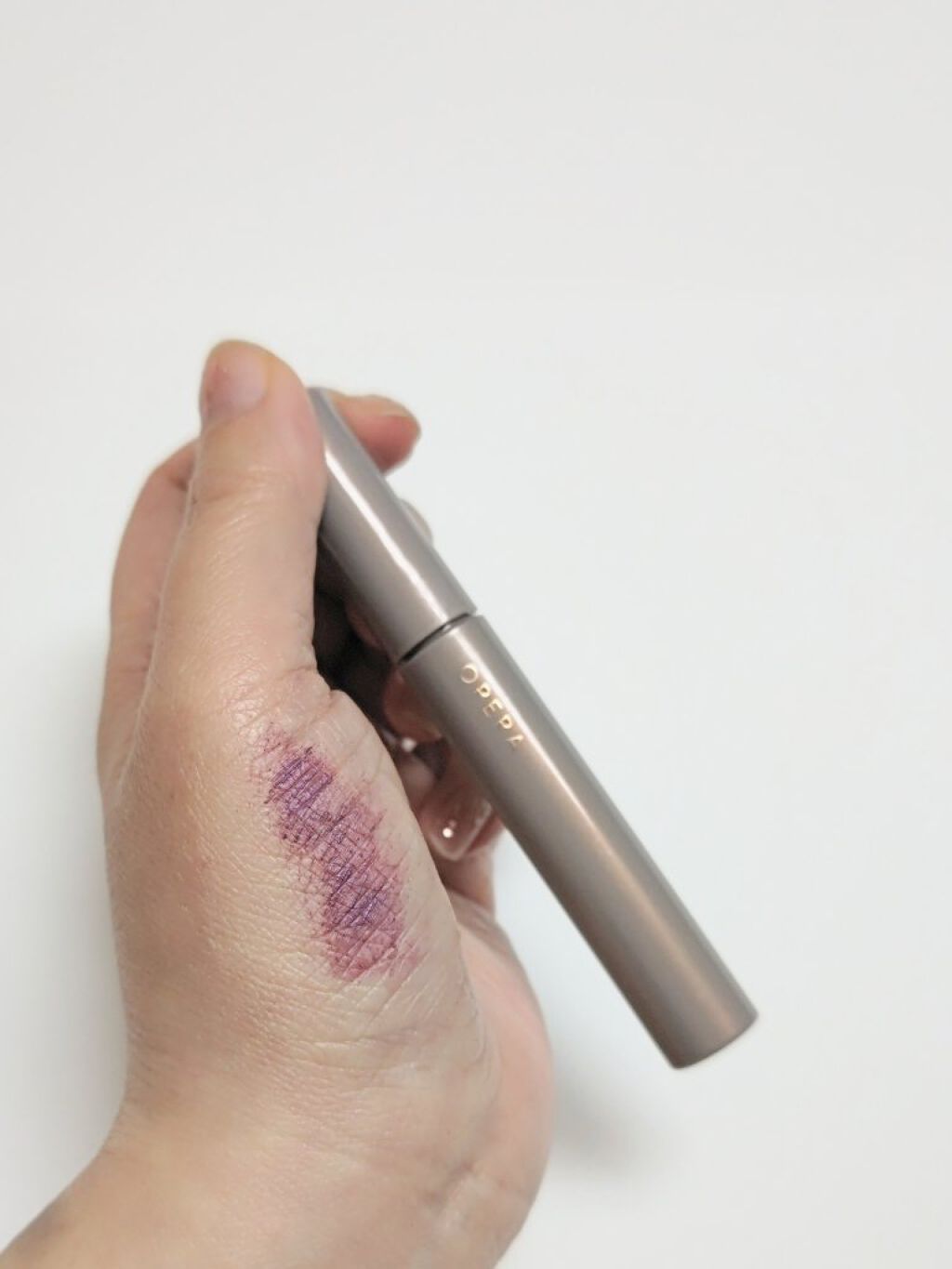 オペラ カラーリングマスカラ 06 ミスティックパープル（限定色）/OPERA/マスカラを使ったクチコミ（2枚目）