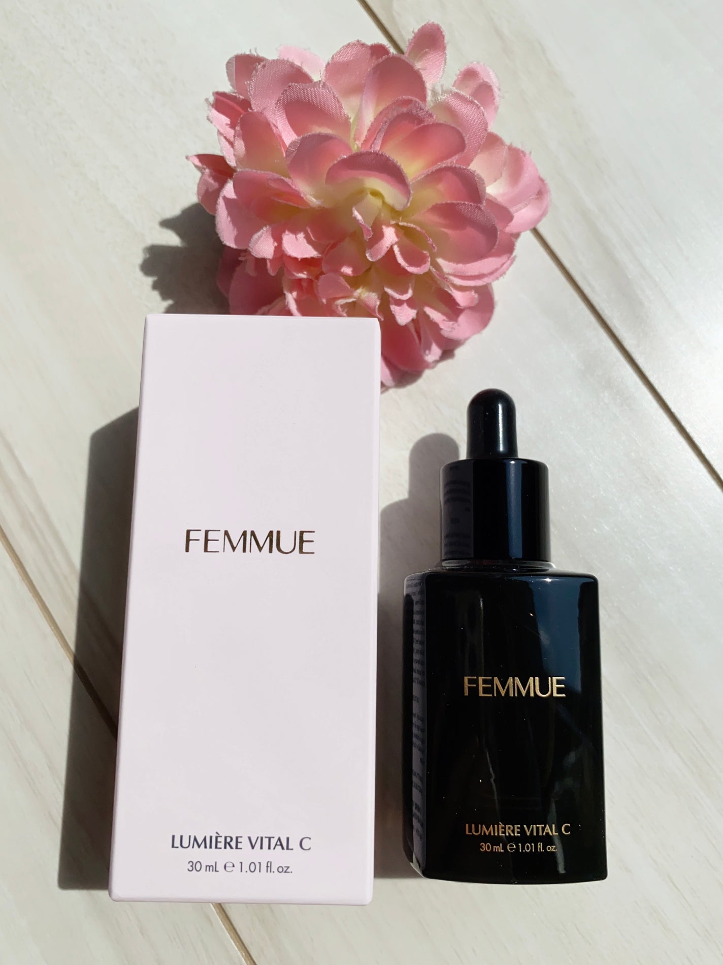 ルミエール ヴァイタルC/FEMMUE/ブースター・導入液を使ったクチコミ(4枚目)