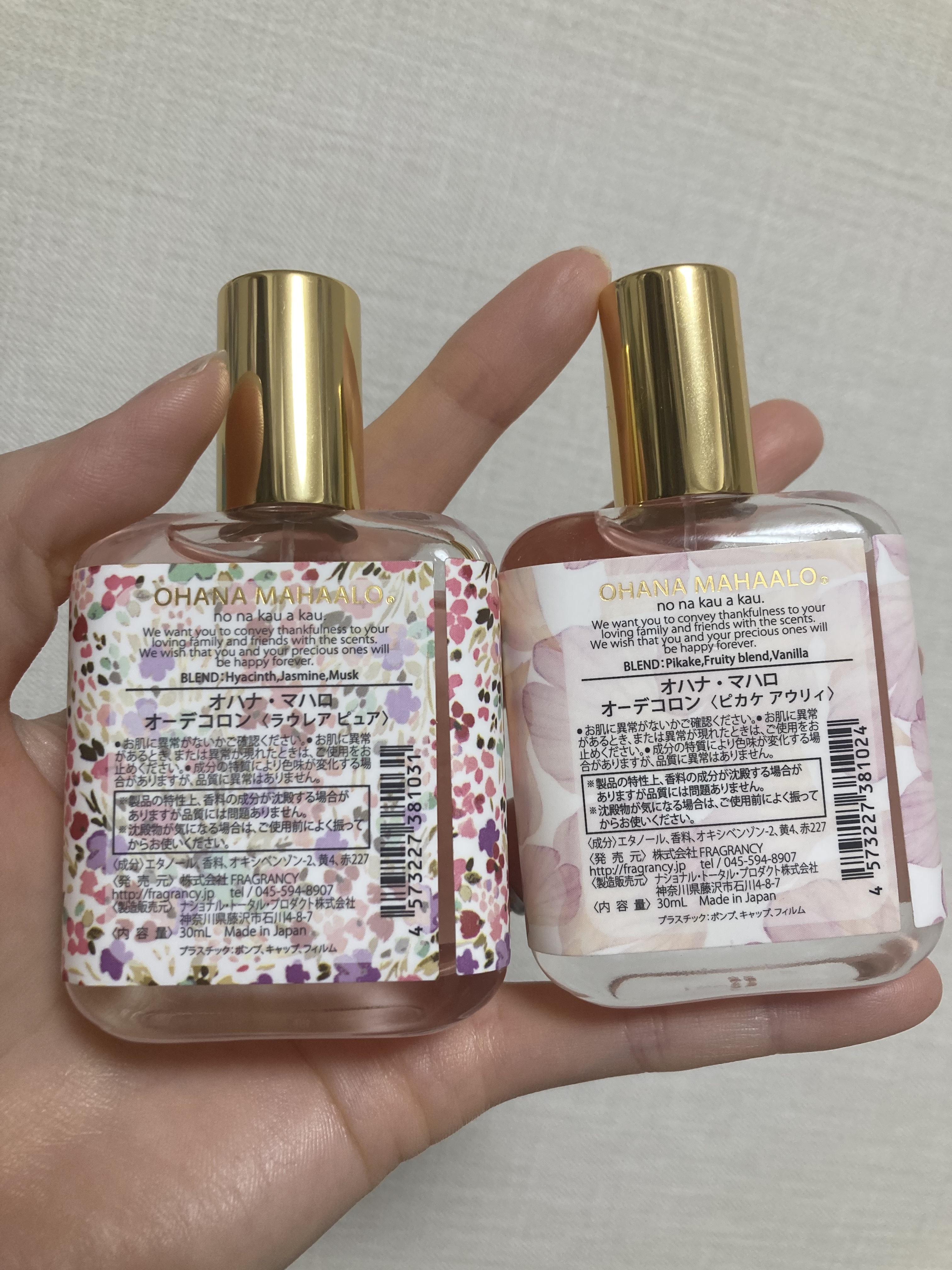 オハナ・マハロ オーデコロン <ピカケ アウリィ>/OHANA MAHAALO/香水(レディース)を使ったクチコミ（2枚目）