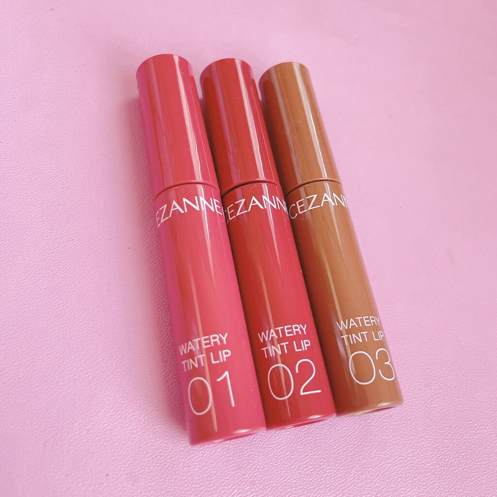 ウォータリーティントリップ/CEZANNE/リップティントを使ったクチコミ（1枚目）