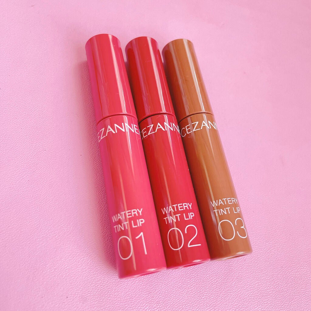 ウォータリーティントリップ/CEZANNE/リップティントを使ったクチコミ(1枚目)