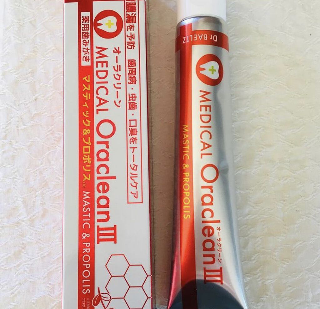 薬用オーラクリーンIII/ドクターベルツ/歯磨き粉を使ったクチコミ（1枚目）