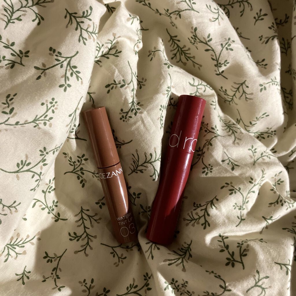 ウォータリーティントリップ/CEZANNE/リップティントを使ったクチコミ（2枚目）