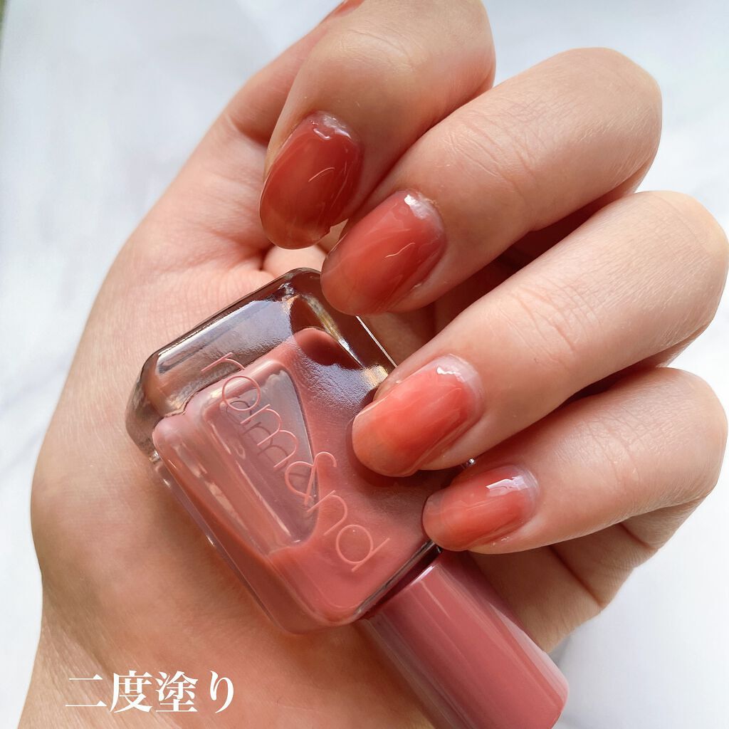 ムードペブルネイル/rom&nd/マニキュアを使ったクチコミ(3枚目)