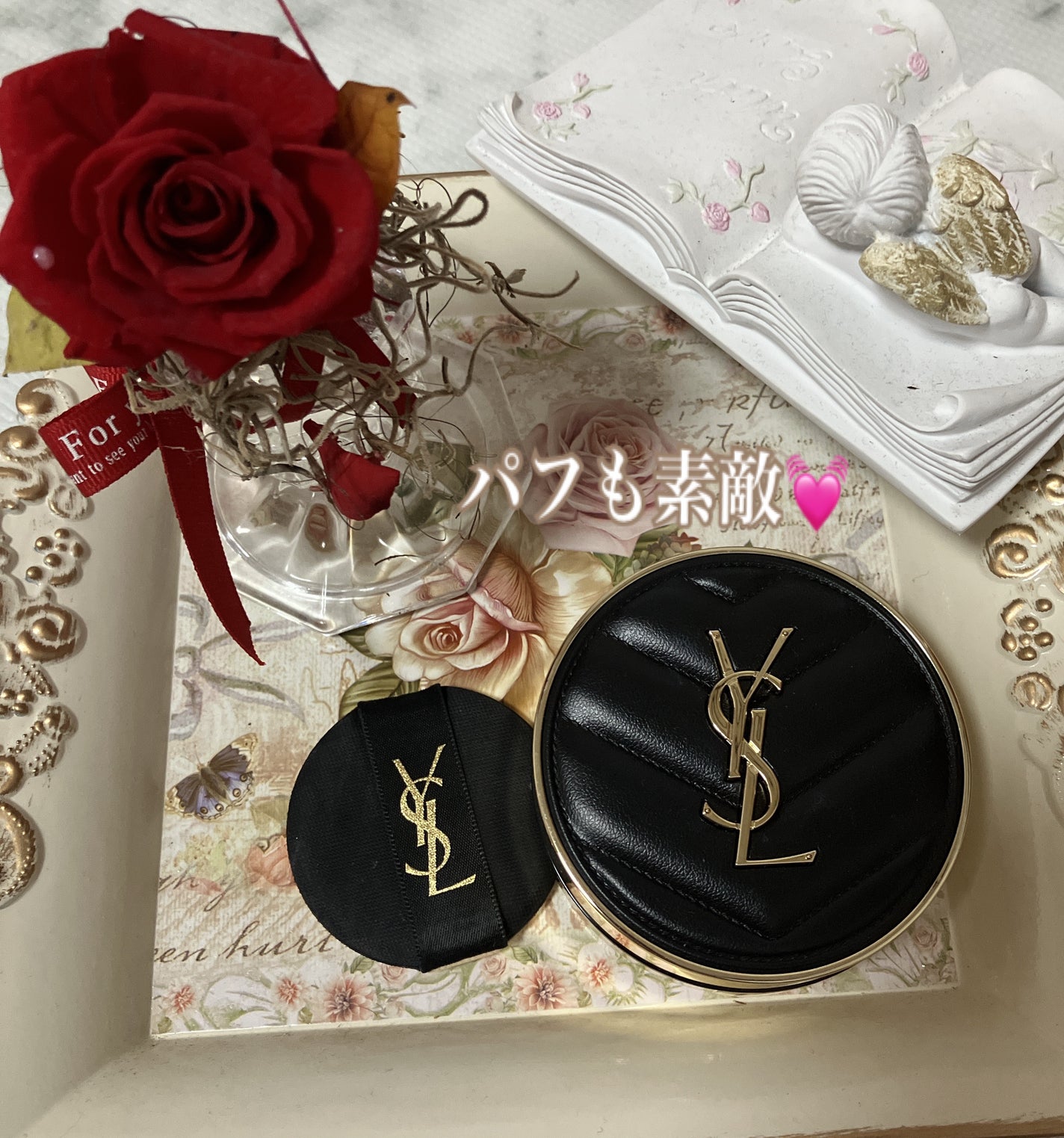 アンクル ド ポー ルクッションN/YVES SAINT LAURENT BEAUTE/クッションファンデーションを使ったクチコミ(2枚目)