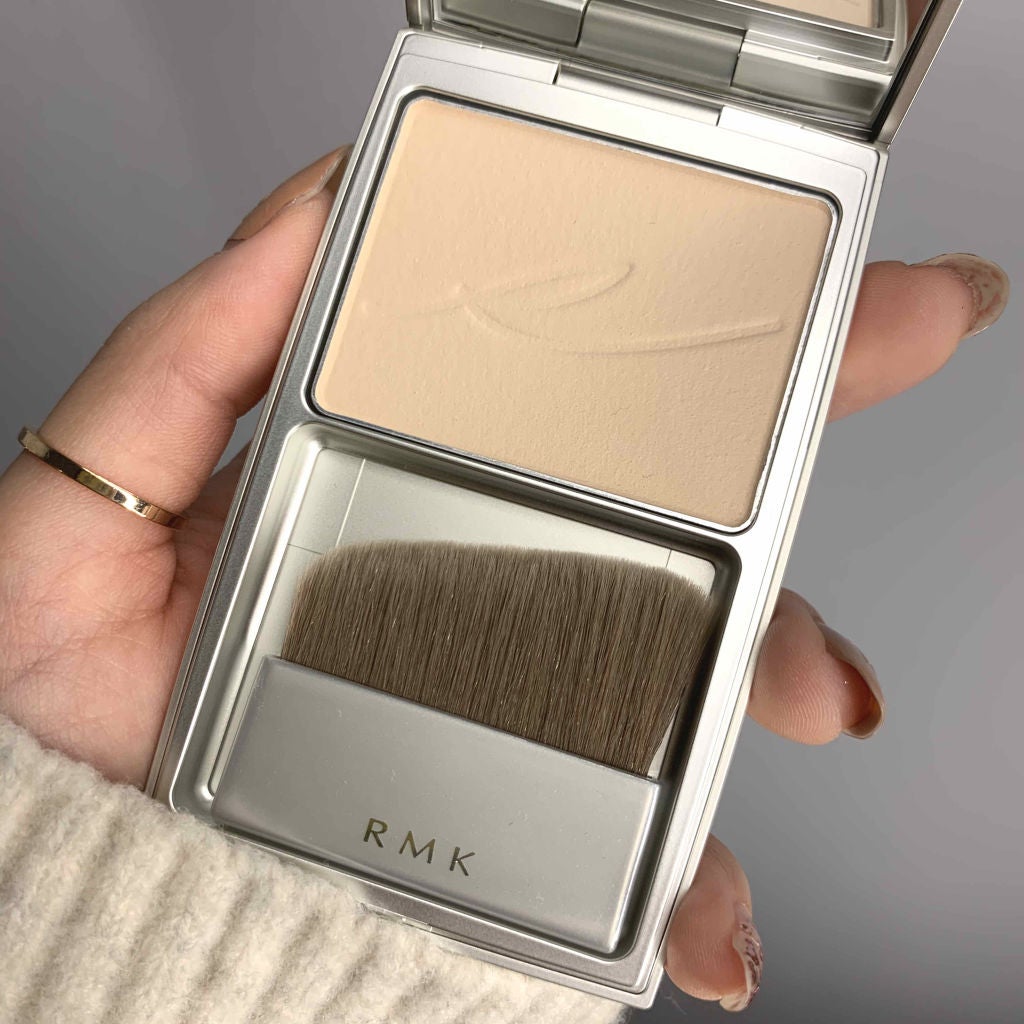 RMK シルクフィットフェイスパウダー/RMK/プレストパウダーを使ったクチコミ(3枚目)