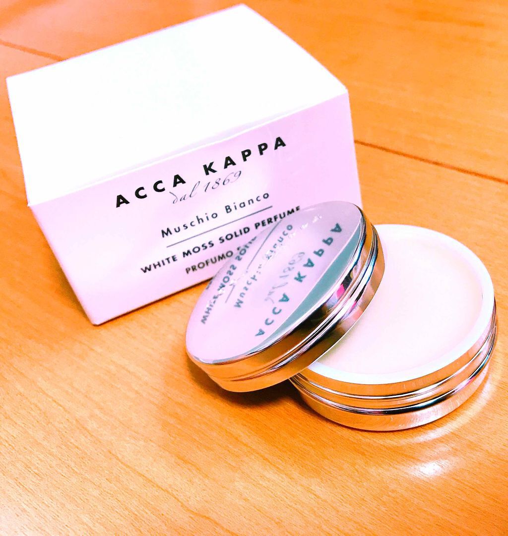 ホワイトモス ソリッドパフューム/ACCA KAPPA(アッカカッパ)/練り香水を使ったクチコミ(2枚目)