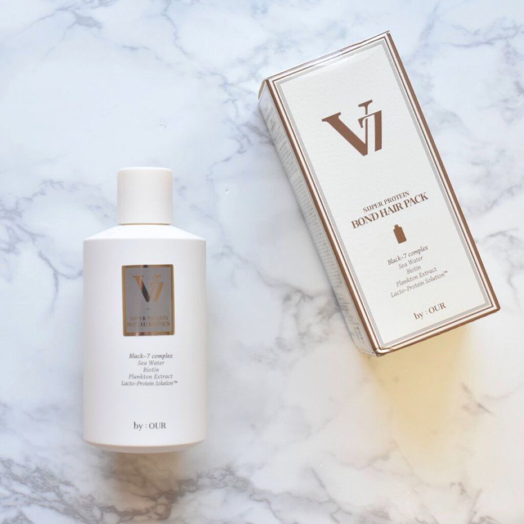 V7 スーパープロテイン ボンドヘアパック/by : OUR/ヘアマスク・ヘアパックを使ったクチコミ（1枚目）