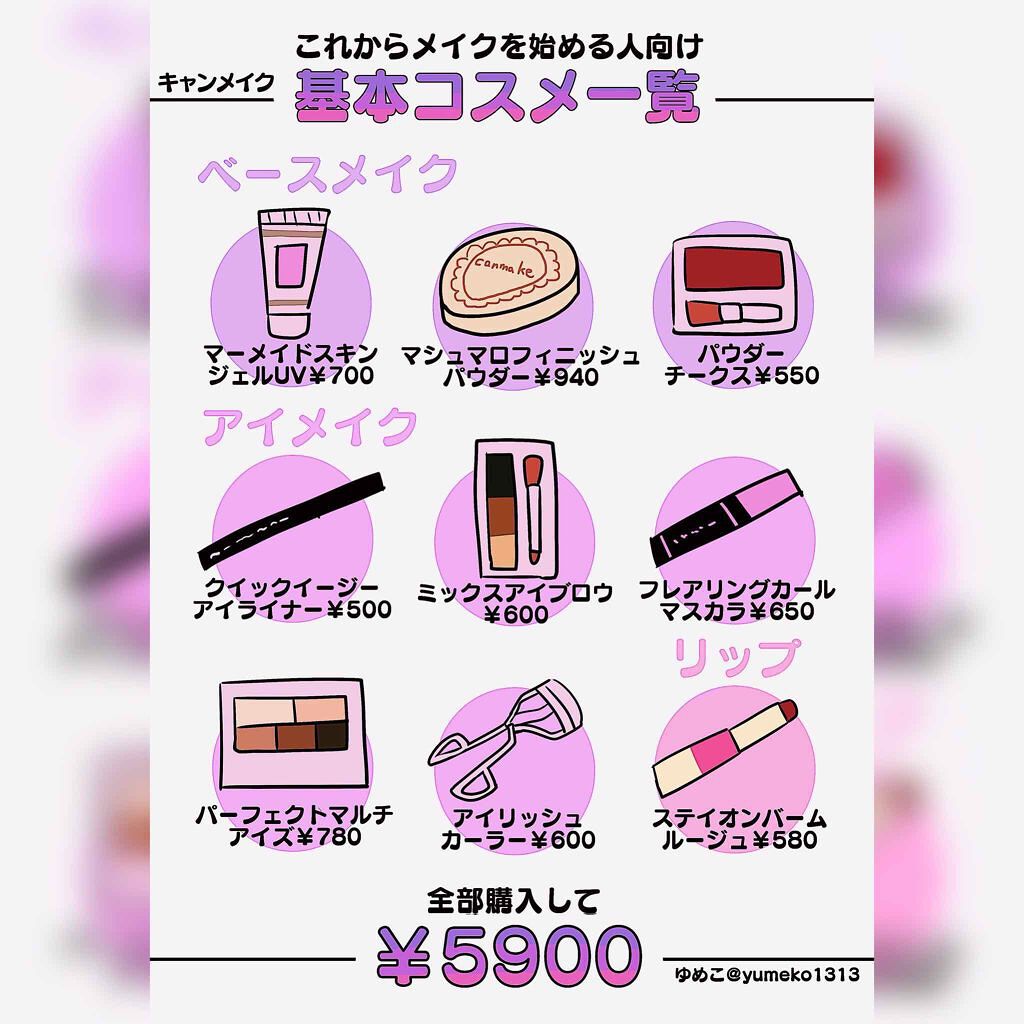 【旧品】マシュマロフィニッシュパウダー/キャンメイク/プレストパウダーを使ったクチコミ(1枚目)