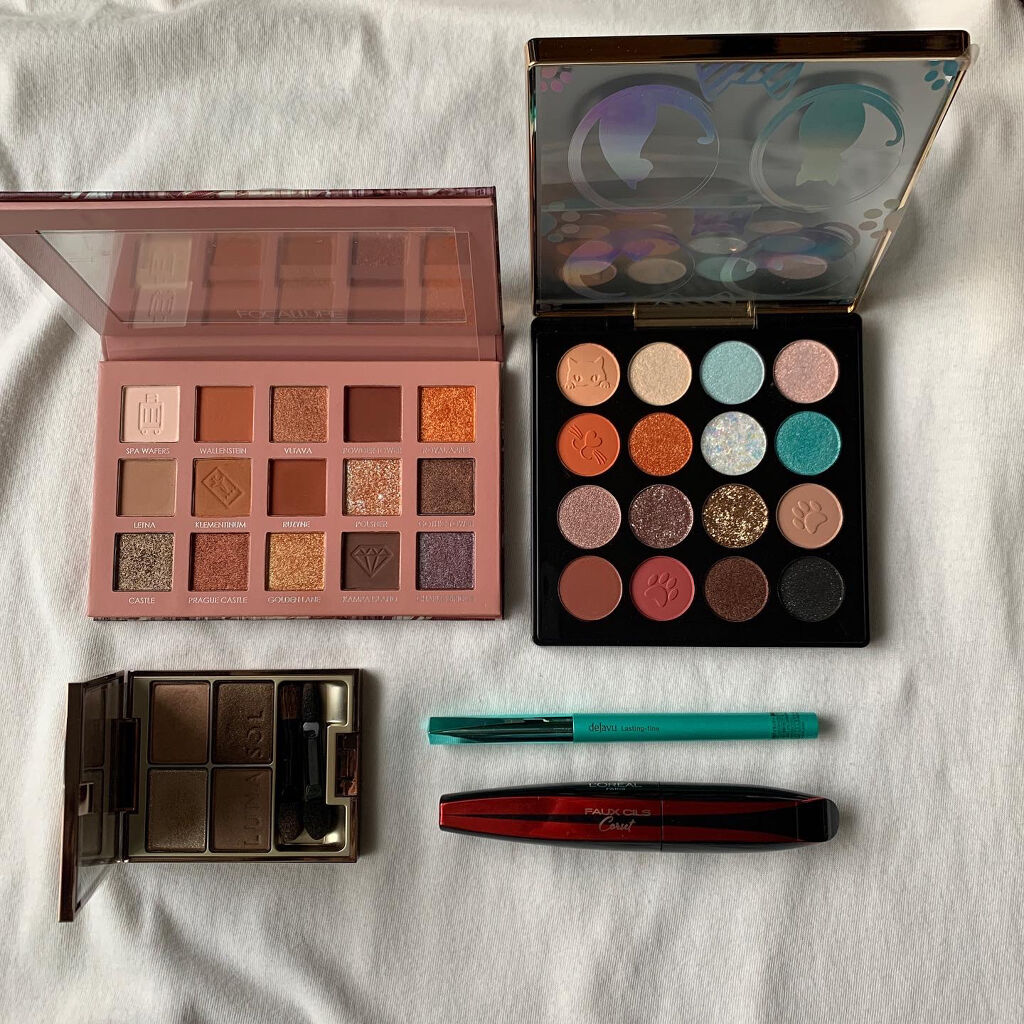 スキンモデリングアイズ/LUNASOL/アイシャドウパレットを使ったクチコミ（1枚目）