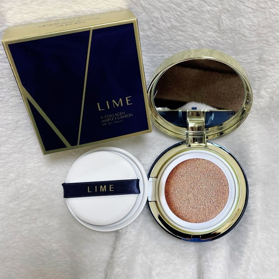 V コラーゲン アンプル クッション/LIME/クッションファンデーションを使ったクチコミ(1枚目)
