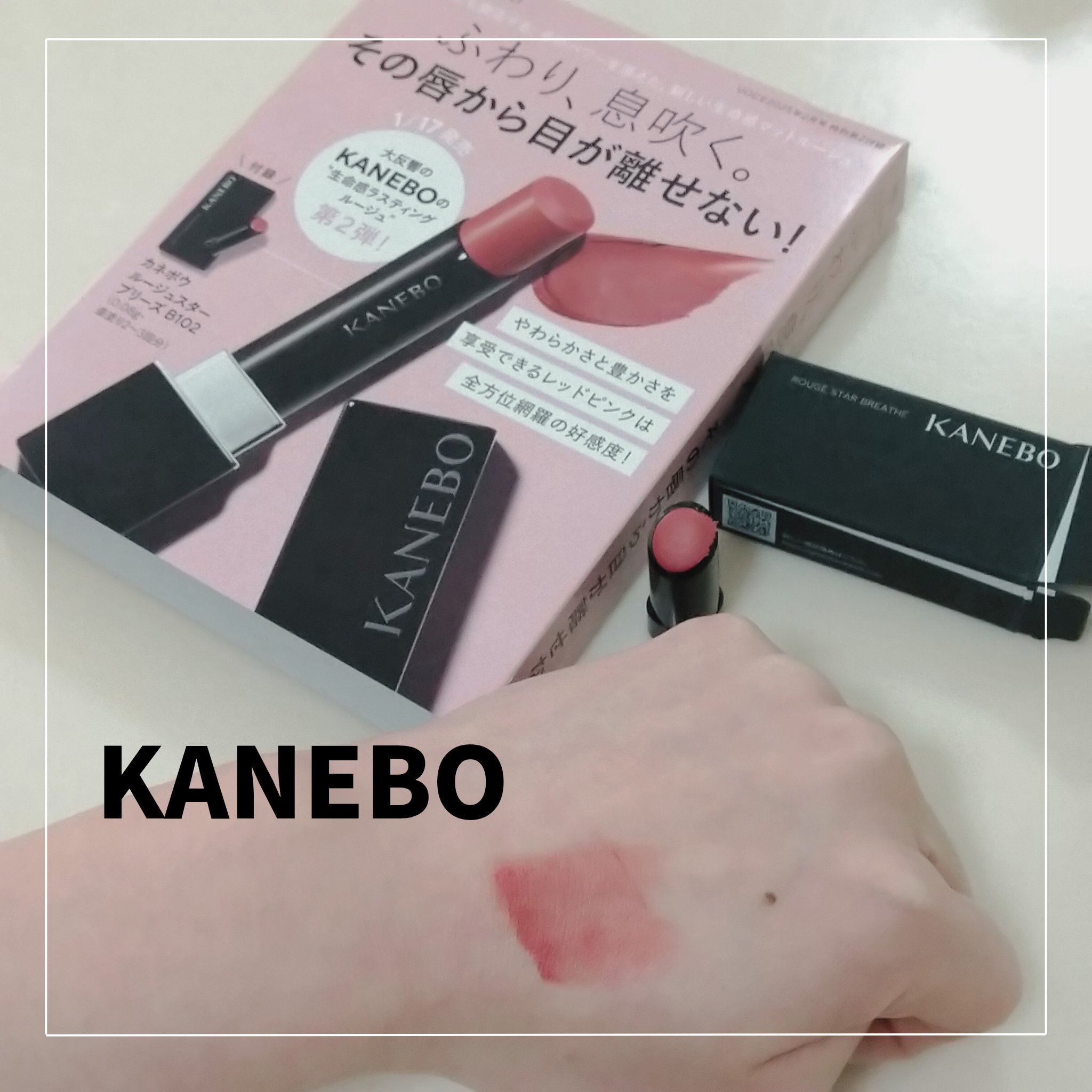 カネボウ ルージュスターブリーズ/KANEBO/口紅を使ったクチコミ（1枚目）