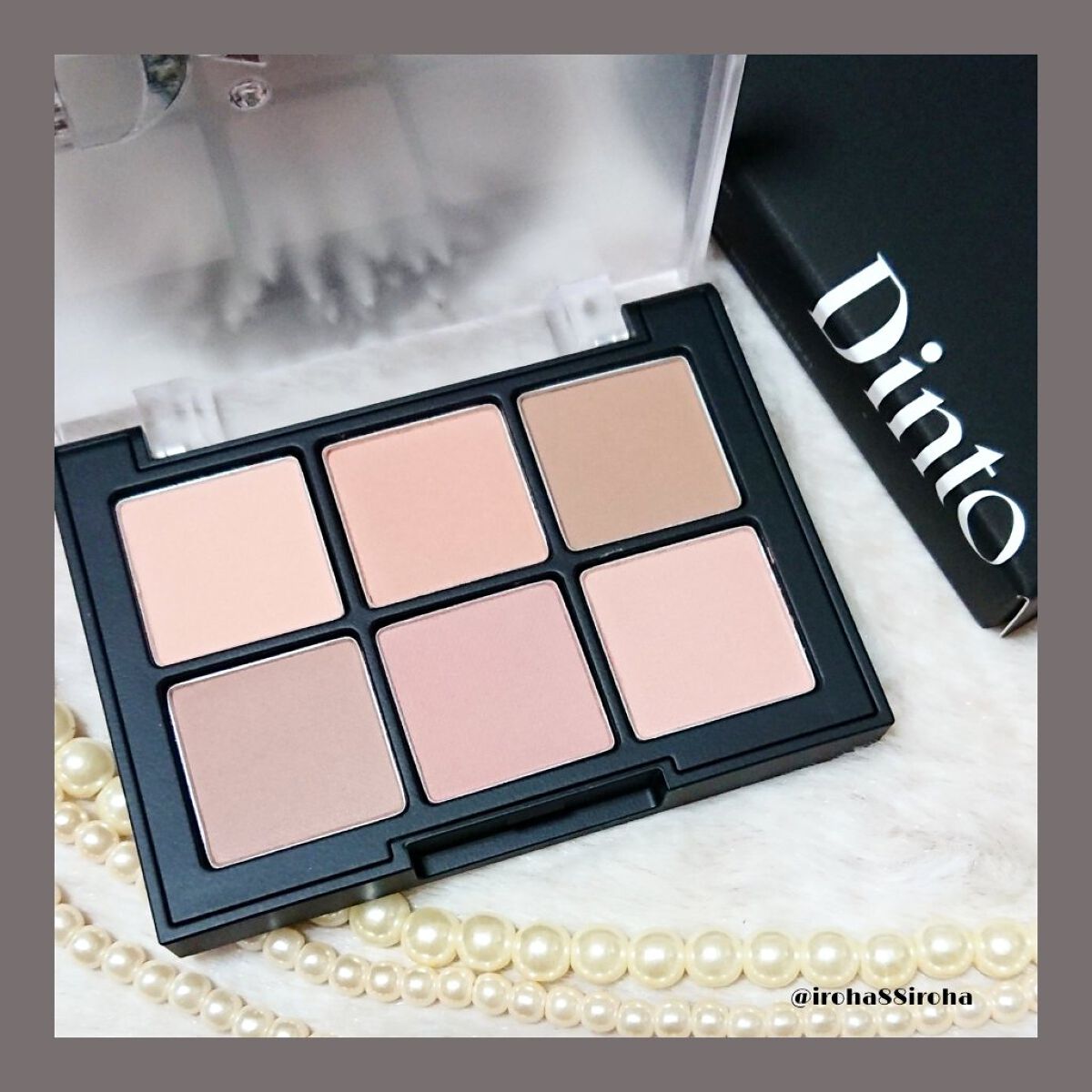 ブラーフィニシュシャドウパレット/Dinto/アイシャドウパレットを使ったクチコミ(2枚目)