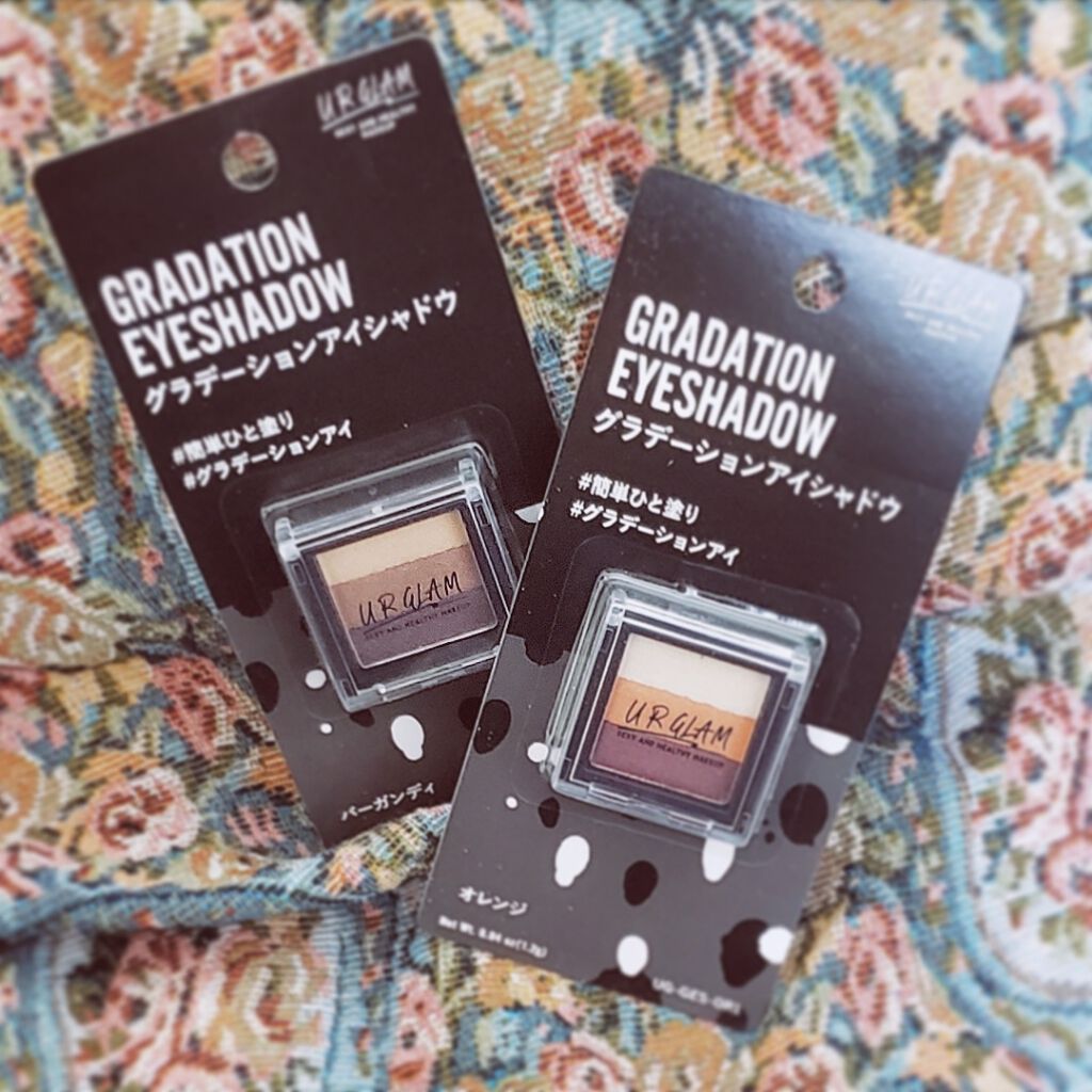 UR GLAM GRADATION EYESHADOW/U R GLAM/アイシャドウパレットを使ったクチコミ(1枚目)