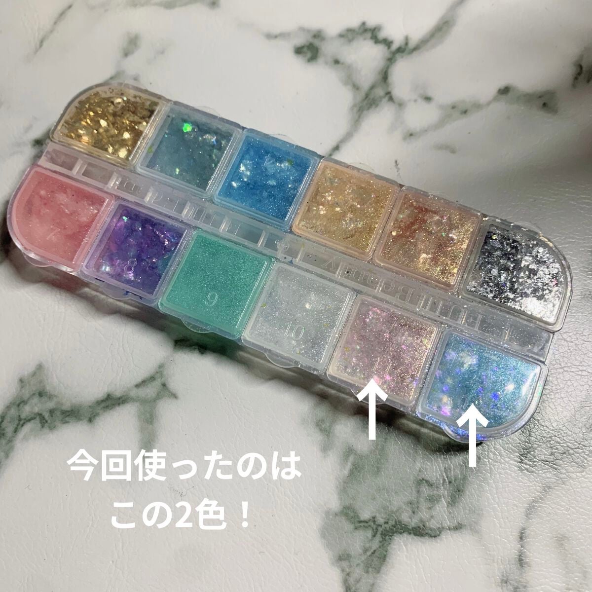 ジェルネイル(ライト対応)/セリア/ジェルネイルを使ったクチコミ(3枚目)