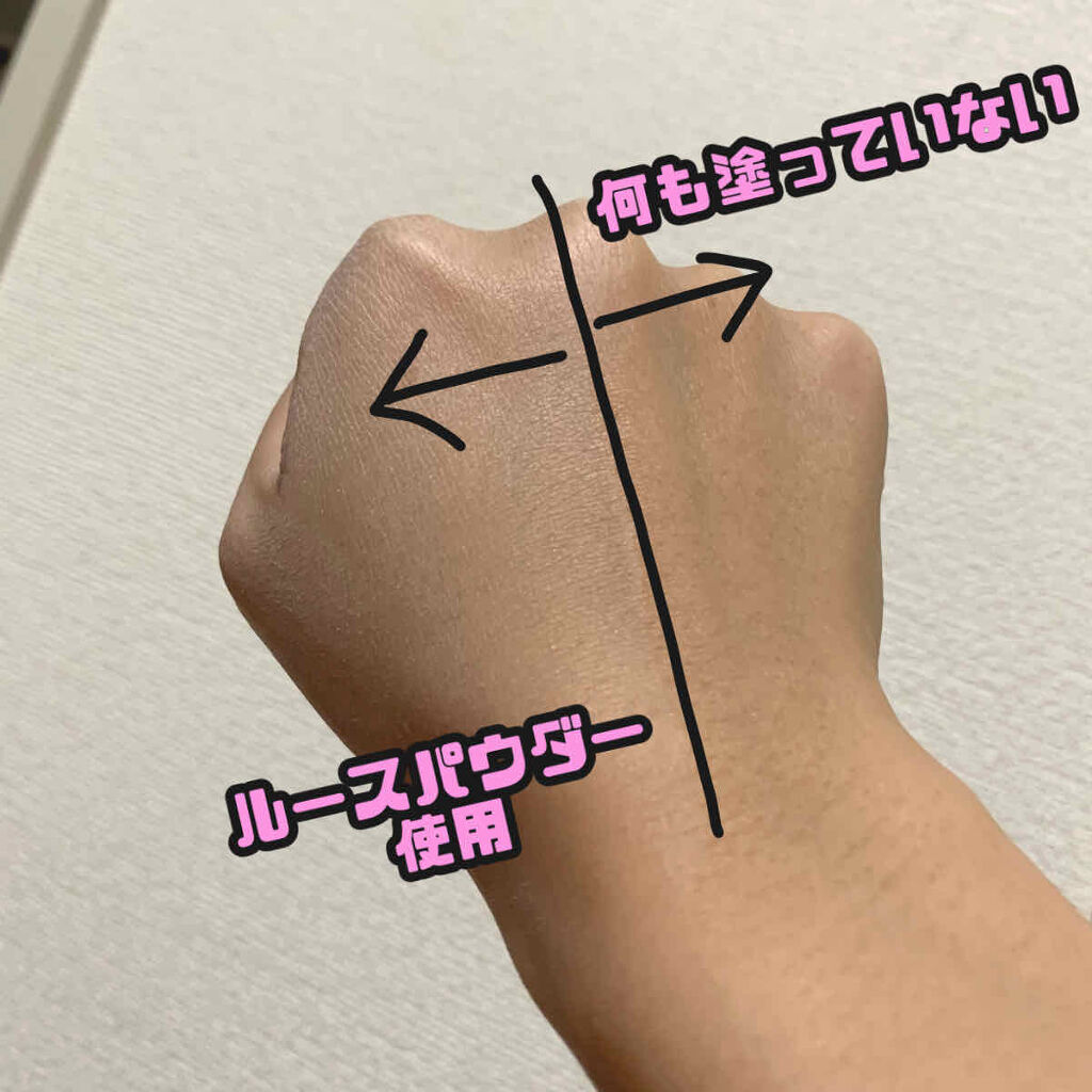 ルース パウダー/ちふれ/ルースパウダーを使ったクチコミ（2枚目）