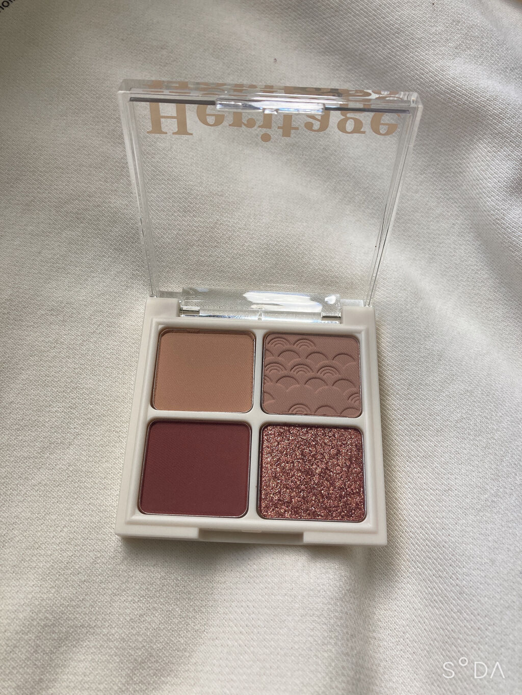 ザ ヘリテージ シャドウパレット/MERZY/アイシャドウパレットを使ったクチコミ（2枚目）