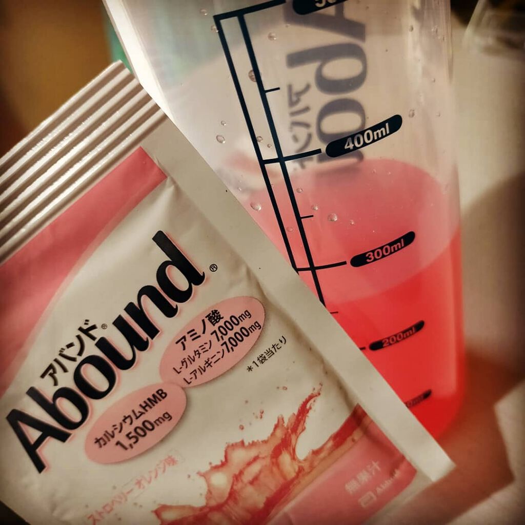 Abound（アバンド）/Abound/ボディサプリメントを使ったクチコミ（3枚目）