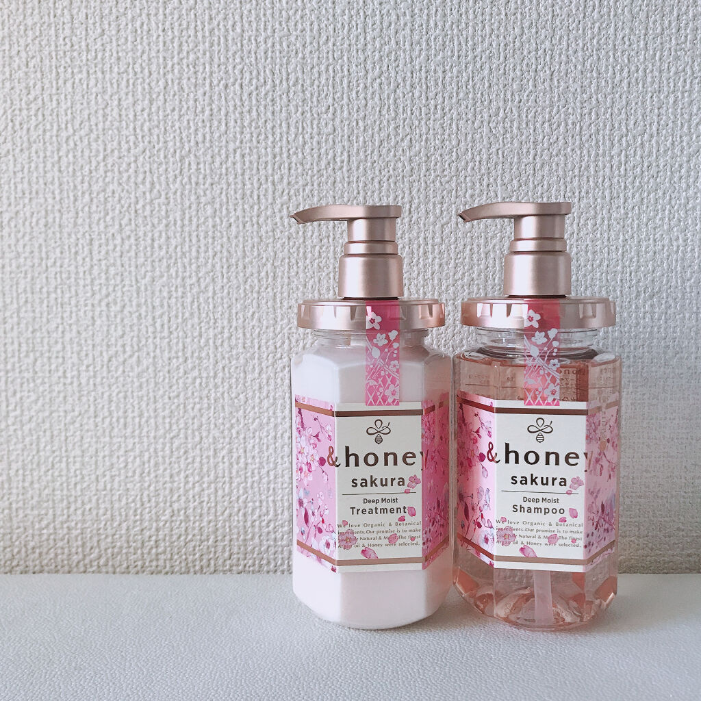 アンドハニー　サクラ　ディープモイスト　シャンプー ＆トリートメント 　１２個 Amazon | 【限定】 ＆honey アンドハニー サクラ ディープ