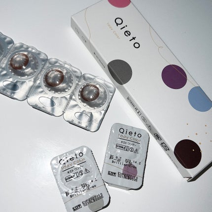 キエトワンデーカラー/Qieto/カラーコンタクトレンズを使ったクチコミ(5枚目)