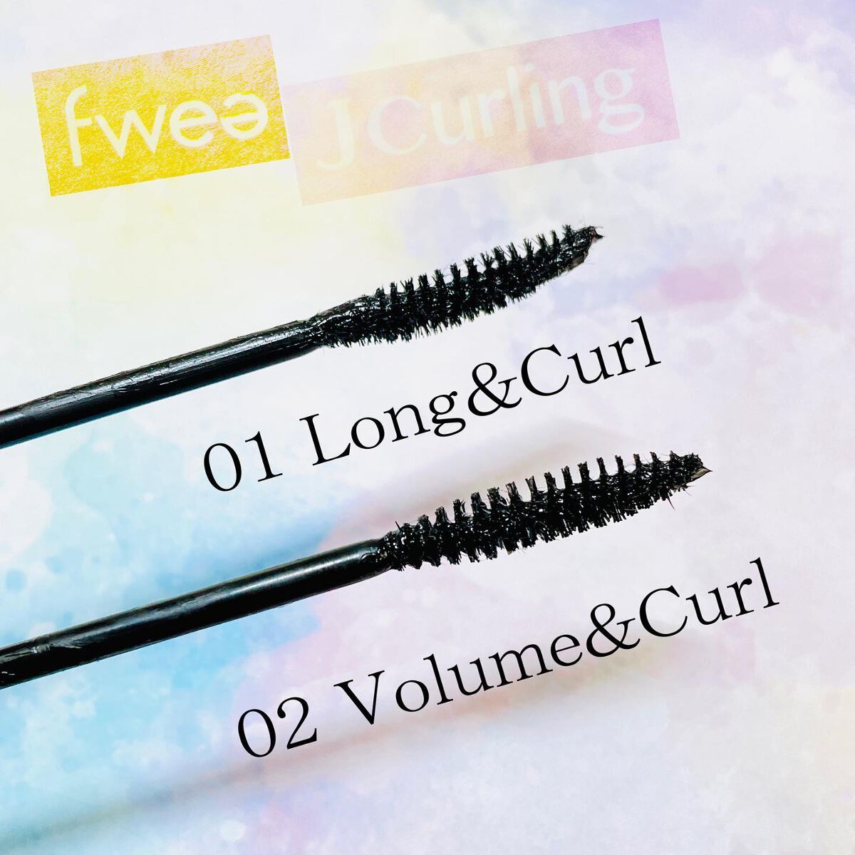 フィーJカールマスカラ ロングアンドカール/fwee/マスカラを使ったクチコミ(9枚目)
